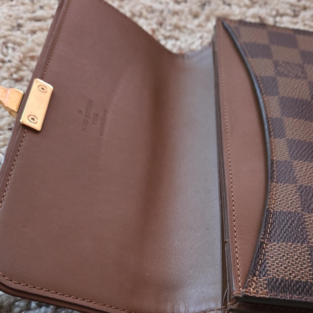 LV Brown Clutch with Gold Hardware - Picture 13 of 13